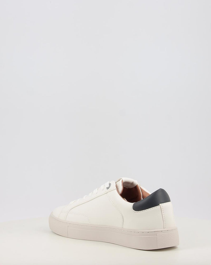 Baskets PEPE JEANS JOE BASIC PMS00048 blanc