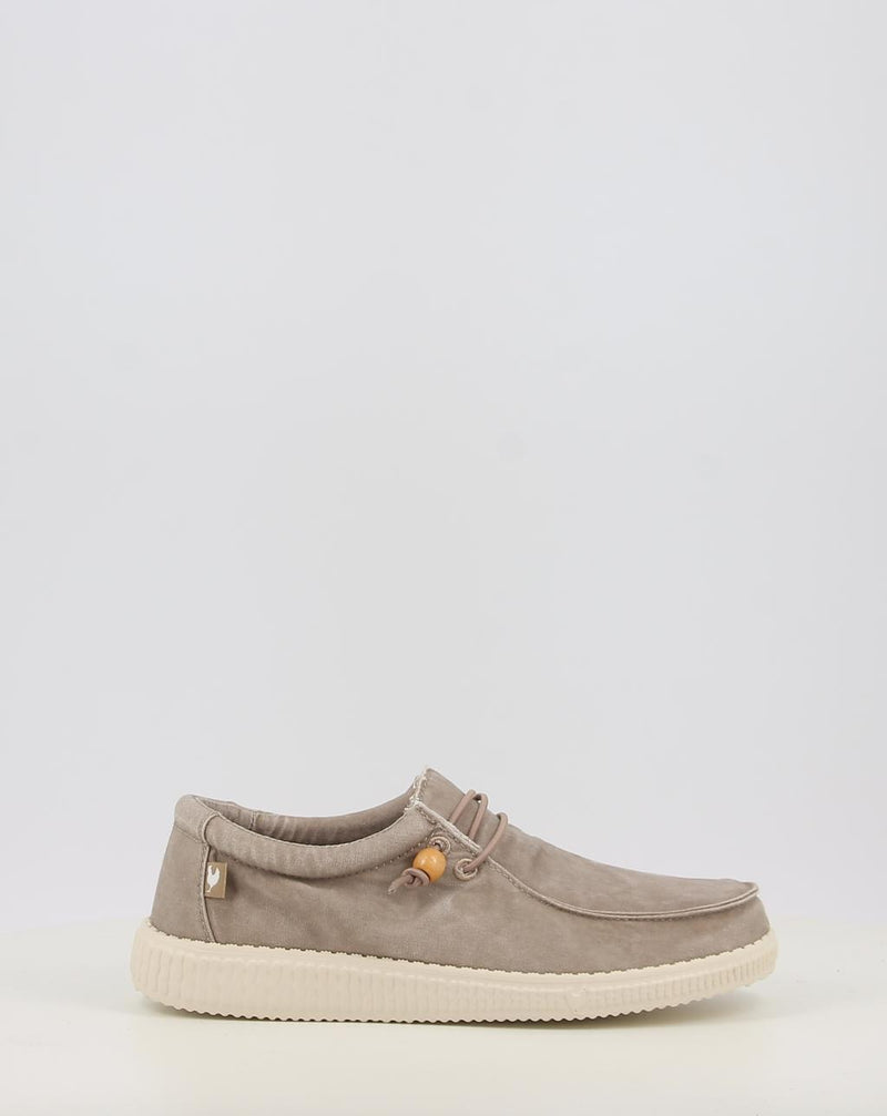 Chaussures bateau WALK IN PITAS WP150 WALLABI WASHED taupe