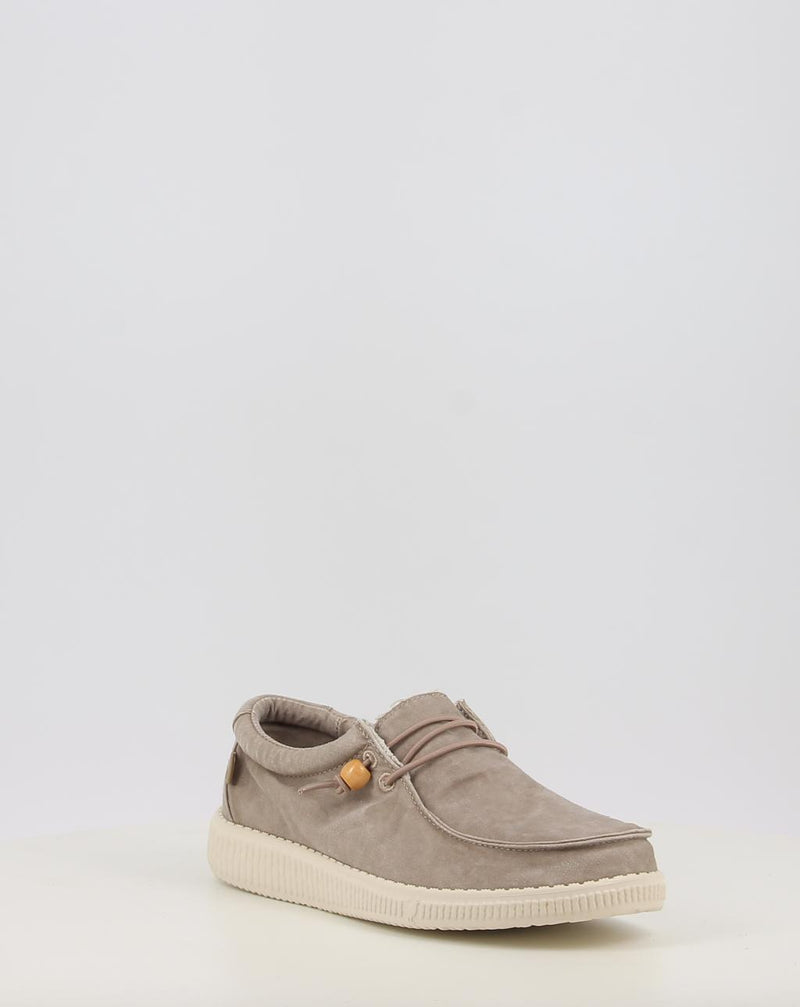 Chaussures bateau WALK IN PITAS WP150 WALLABI WASHED taupe