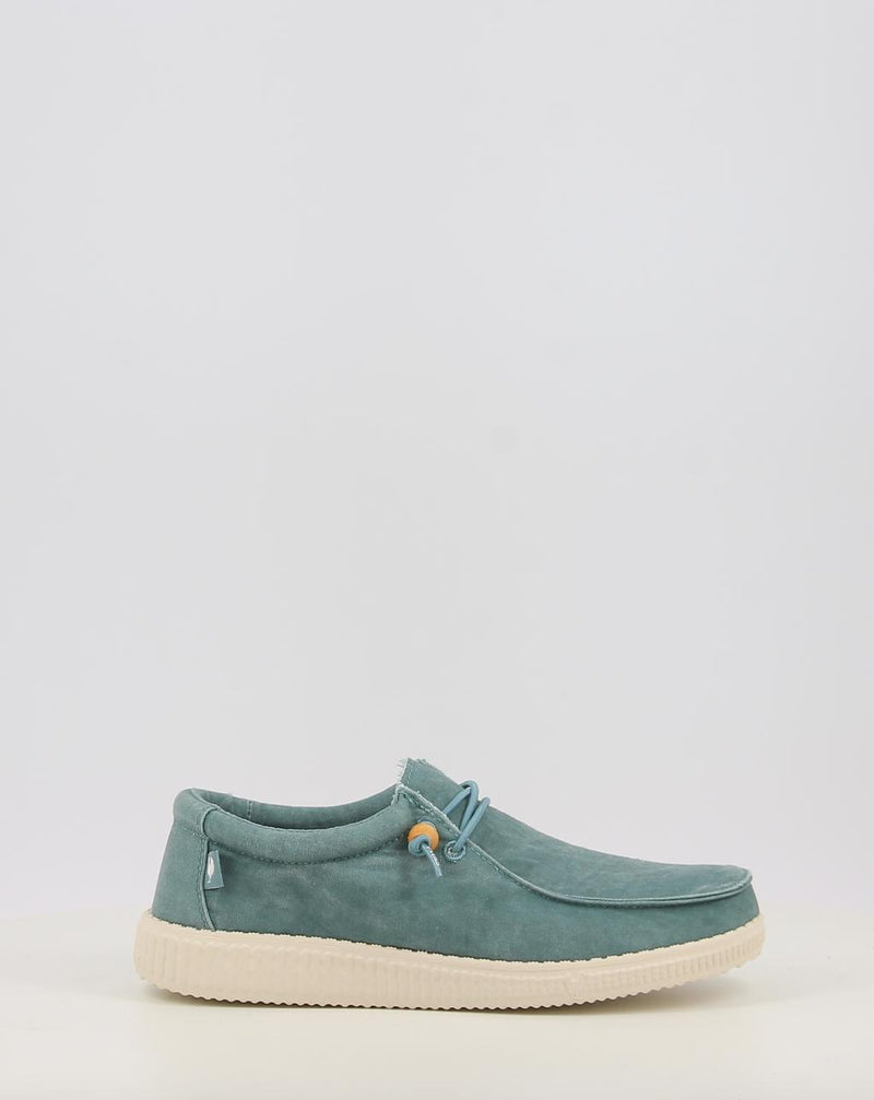 Chaussures bateau WALK IN PITAS WP150 WALLABI WASHED bleu