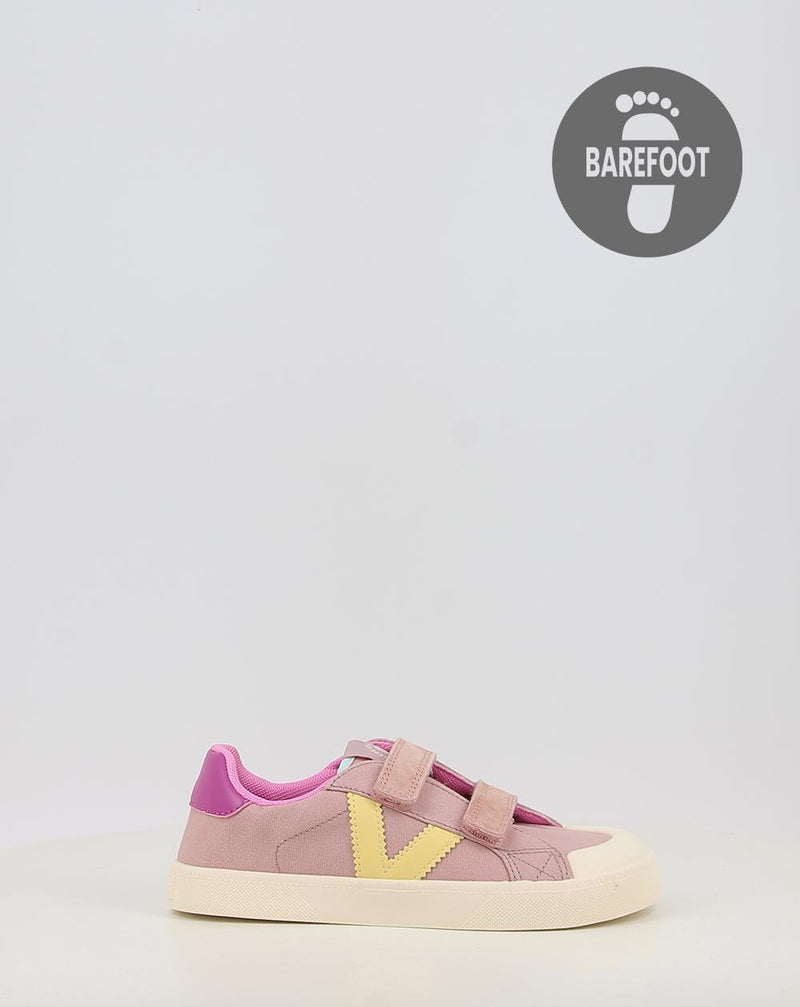 Baskets VICTORIA OLIVER BAREFOOT LONA MULTICOLOR 1356104 rose