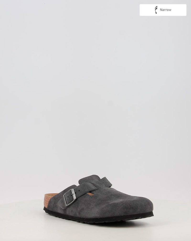 Sabots BIRKENSTOCK Boston LEVE Charcoal gris