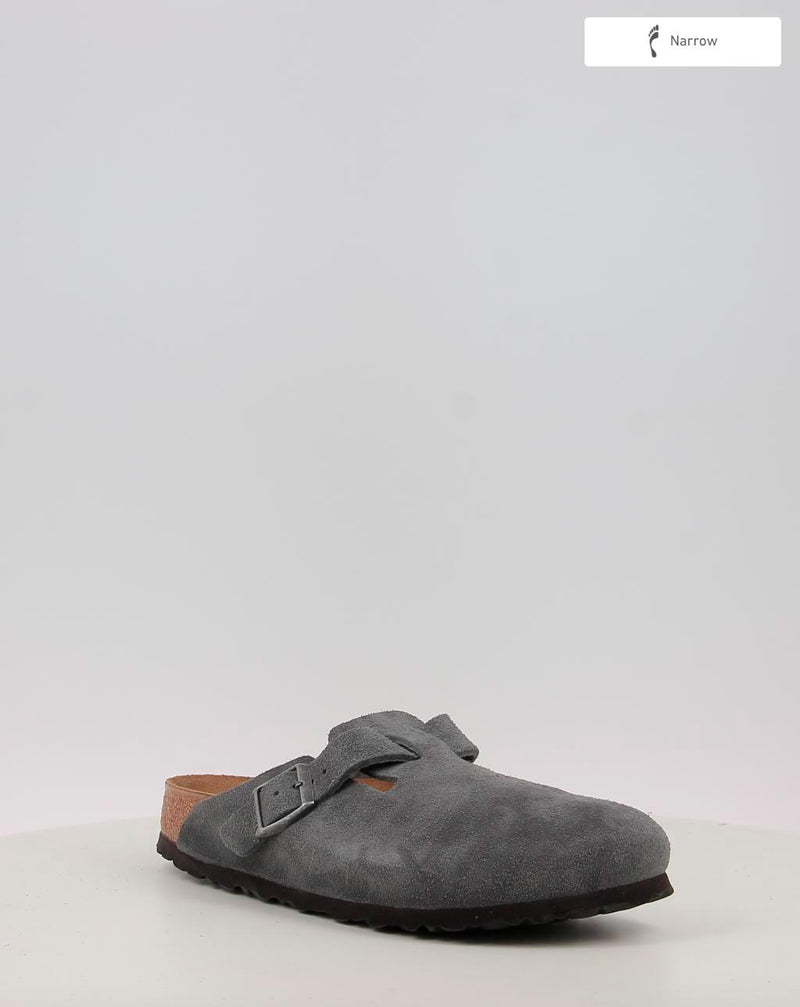 Sabots BIRKENSTOCK Boston LEVE Charcoal gris