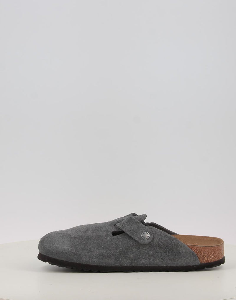 Sabots BIRKENSTOCK Boston LEVE Charcoal gris