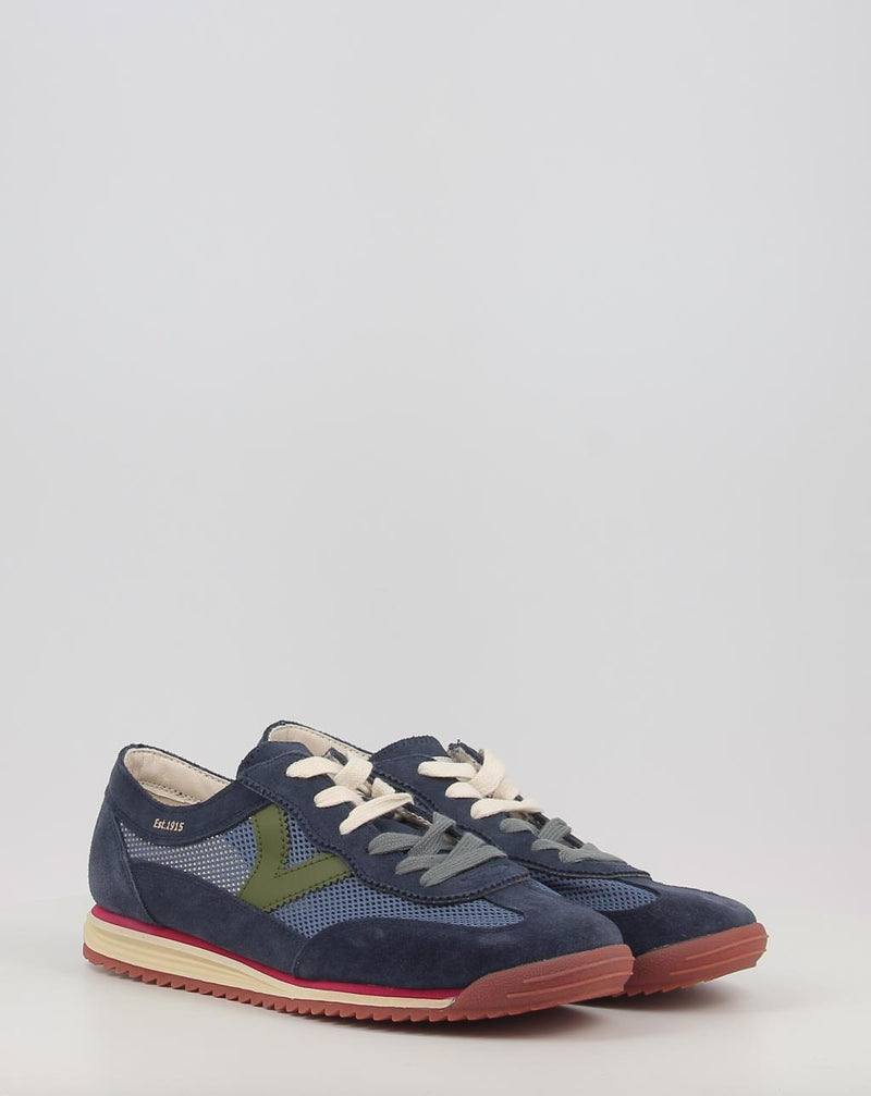 Baskets VICTORIA SATURNO & REJILLA MULTICOLOR 1158106 bleu