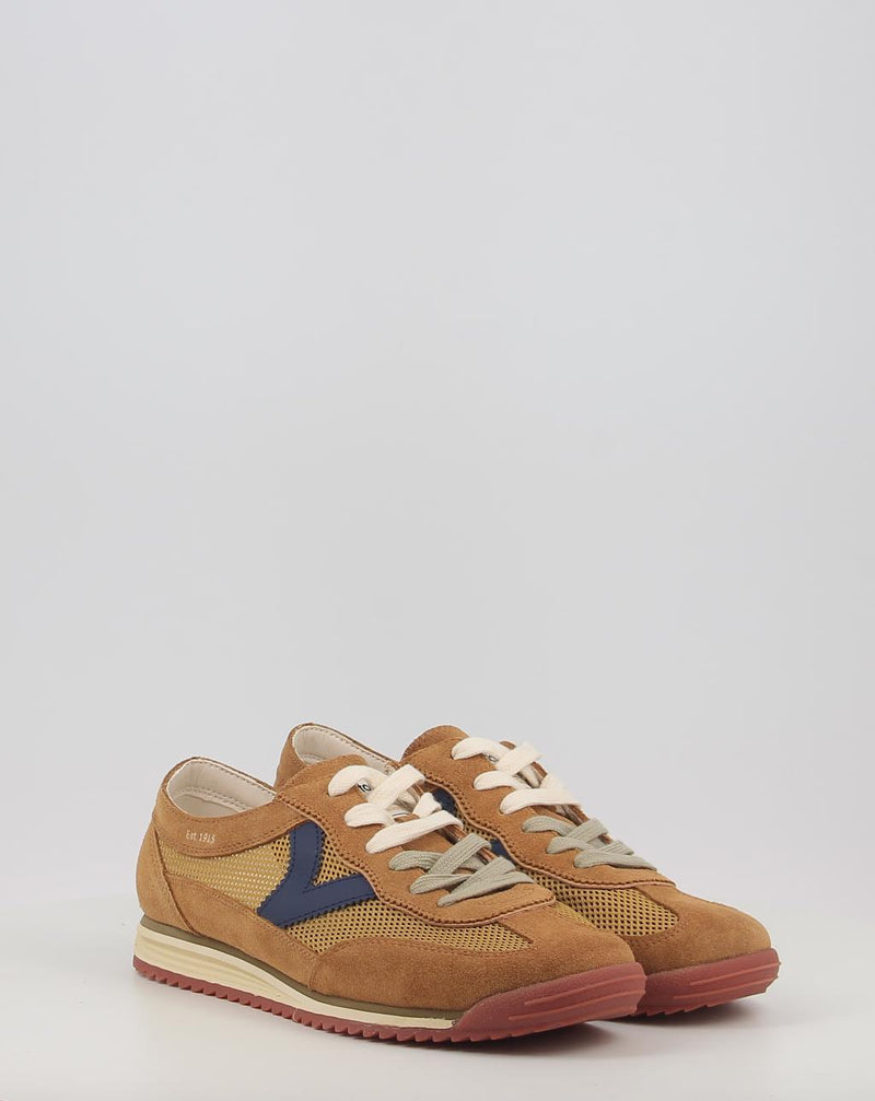 Baskets VICTORIA SATURNO & REJILLA MULTICOLOR 1158106 cuir